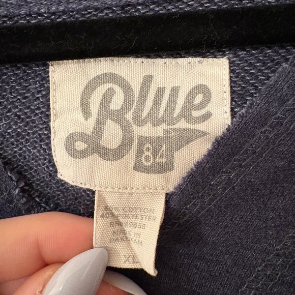 Blue 84 Navy Hoodie - Picture 2 of 2